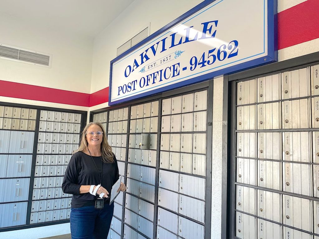 Juli Burns is retiring after a nearly 37-year career with the U.S. Postal Service. (Elsa Cavazos Photo)