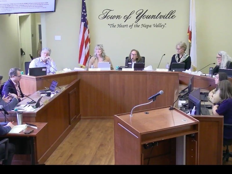 Yountville Town Council Meets for Yountville Green Workshop April 1, 2025