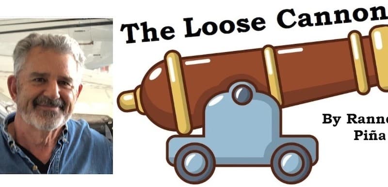 The Loose Cannon Header Graphic Stitched