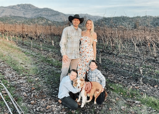Jeff Clark and family. Clark Family photo