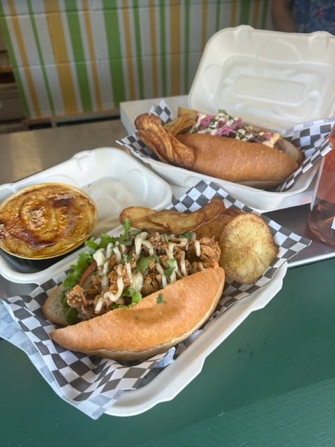 Minnie Bell's luncheon fare. Jim McDonald photo